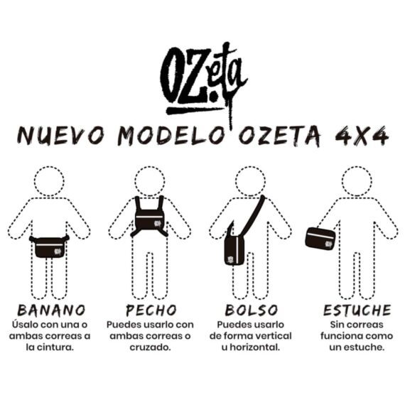 BOLSO 4X4 CON CLAVE PURPLE- OZETA